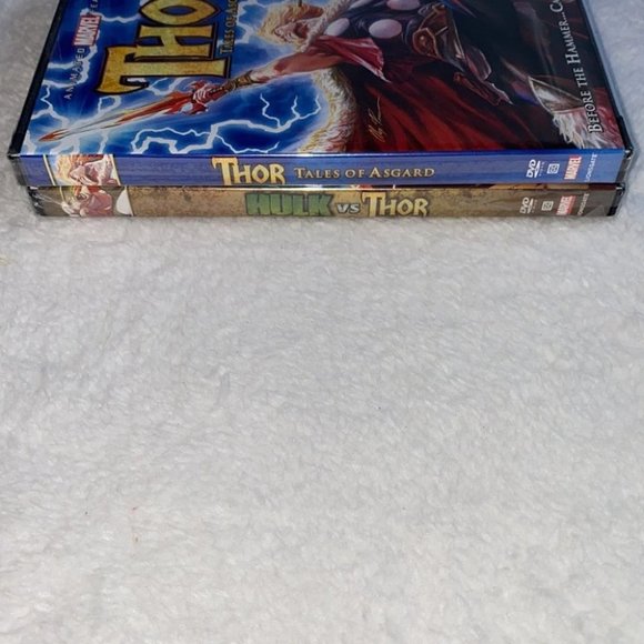 💕Thor: Tales of Asgard (DVD, 2011) & Hulk Vs Thor DVD - Picture 7 of 10